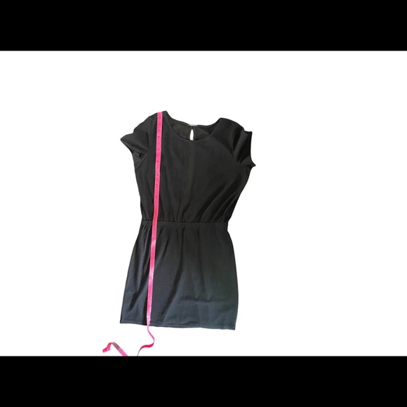 Mark Black Mesh Dress/ Beach Coverup - Size Large - Picture 5 of 8